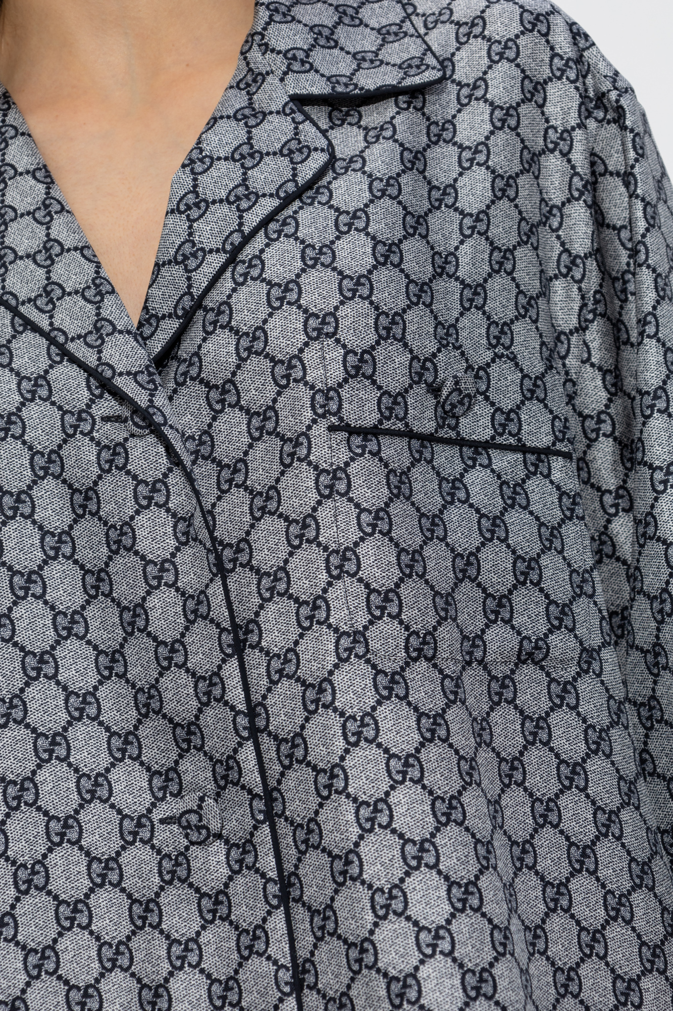 GUCCI シャツ　セットアップ　未使用タグ付き　平本蓮着用 GUCCI シャツ セットアップ 未使用タグ付き 平本蓮着用